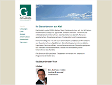 Tablet Screenshot of grunewald-stb.de